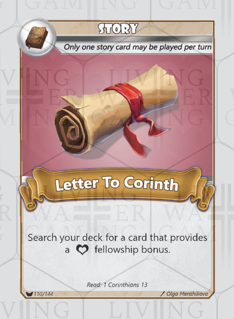 Letter to Corinth (CT-110)